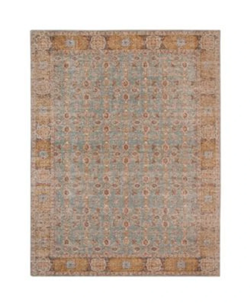 Closeout Amer Rugs Eternal Ete 27 Teal Rug