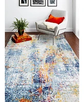 Bashian Medley Dev-01 Multi 5' x 7'6" Area Rug