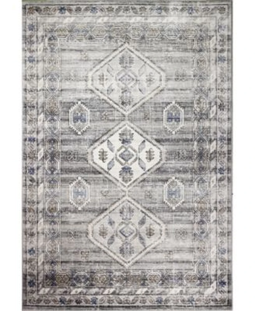 Closeout Bashian Mesa Mes 02 Silver Rug