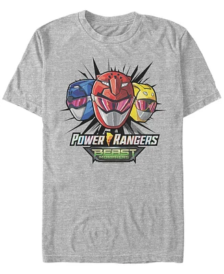 Fifth Sun Men's Morphers Helmets Short Sleeve Crew T-shirt
