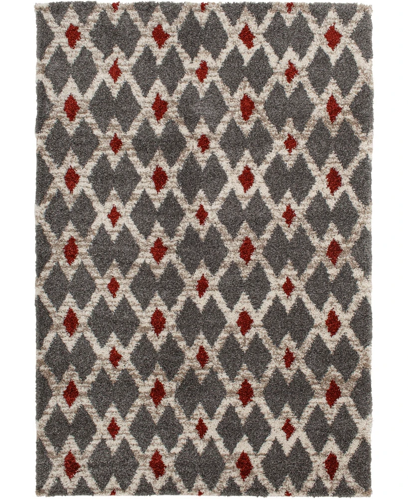 Closeout! Northern Weavers Austin Kiernan Gray 7'10" x 9'10" Area Rug