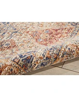 Closeout! Nourison Home Nomad NMD04 Cream and Gray 2'2" x 4' Area Rug