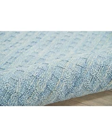 Nourison Home Marana MNN01 Mist 6'6" x 9'6" Area Rug