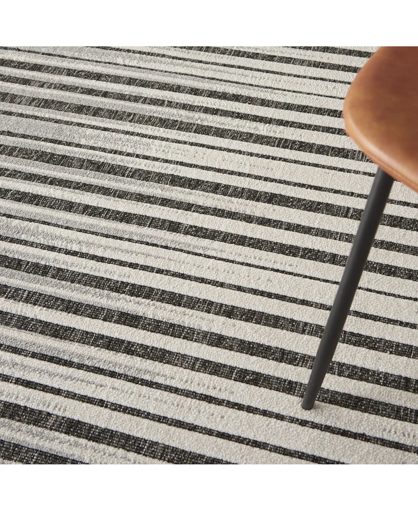 Nourison Home Key Largo KLG01 Onyx 5'3" x 7'3" Outdoor Area Rug