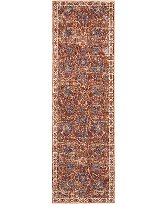 Closeout! Nourison Home Lagos LAG04 Mist 2'3" x 7'6" Runner Rug