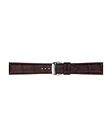 Tissot Men's Swiss Automatic Powermatic 80 Silicium Brown Leather Strap Watch 40mm