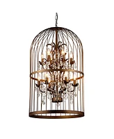 Home Accessories Rinee 19" 10-Light Indoor Chandelier with Light Kit