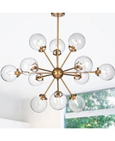 Home Accessories Masakee 39.4" 12-Light Indoor Chandelier with Light Kit
