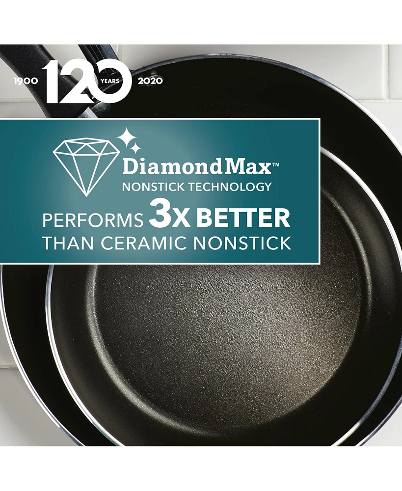Farberware Cookstart Aluminum DiamondMax Nonstick 15-Pc. Cookware Set