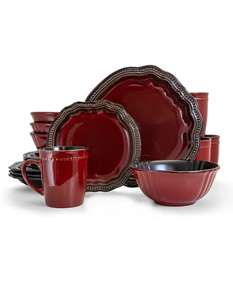 Elama Regency 16 Pc. Dinnerware Set, Service for 4