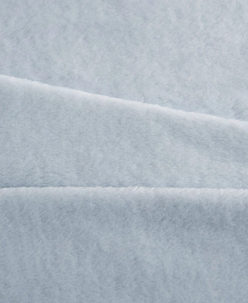 Kenneth Cole Reaction Solid Ultra Soft Plush Blanket