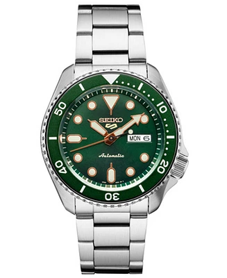 Seiko Men's Automatic 5 Sport Stainless Steel Bracelet Watch 40mm