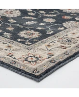 Closeout! Portland Textiles Cassandra Maneli Blue 5' x 7'3" Area Rug