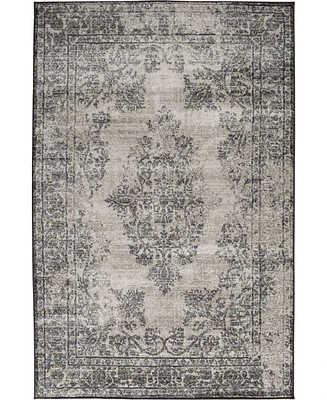 Closeout! Portland Textiles Corfu Goddard Bone 7'10" x 9'10" Area Rug