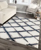 Closeout! Orian Cotton Tail Line Trellis 5'3" x 7'6" Area Rug