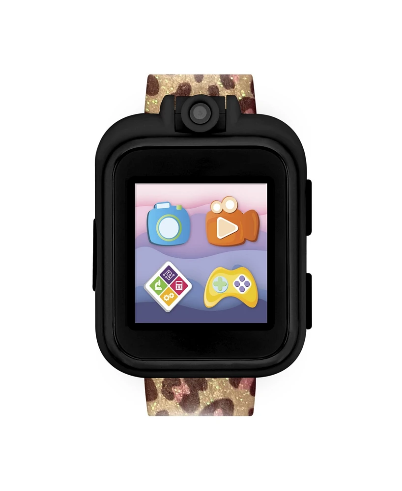 Kid's Playzoom 2 Leopard Print Tpu Strap Smart Watch 41mm