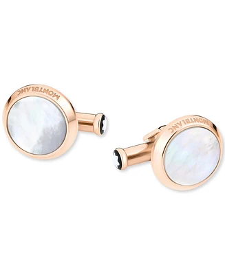 Montblanc Men's Meisterstuck Mother-of-Pearl Cufflinks