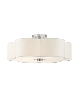 Chelsea 5 Lights Semi Flush