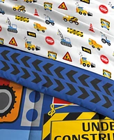 Dream Factory Kids Under Construction Comforter Set