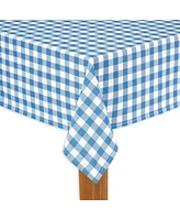 Lintex Buffalo Check Navy 100% Cotton Table Cloth for Any Table 60"X120"