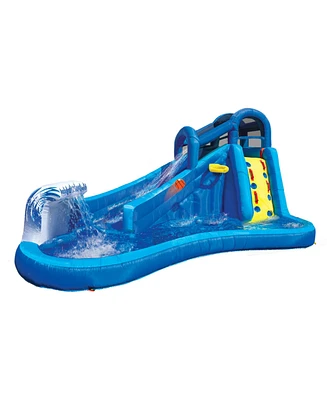 Banzai SurfnSplash Water Park Slide with Basketball Hoop