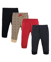 Hudson Baby Girls 4Pk Pants