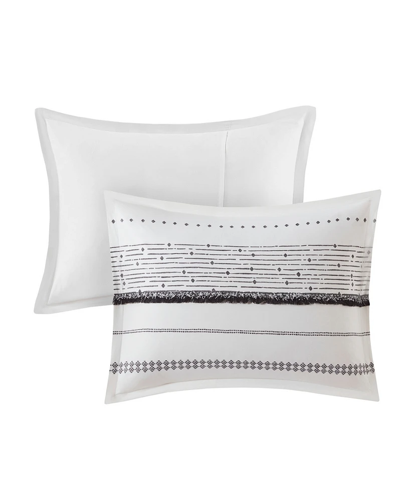 Ink+Ivy Nea Boho Stripe 3-Pc. Comforter Set