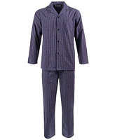 Club Room Men's 2-Pc. Solid Oxford Pajama Set