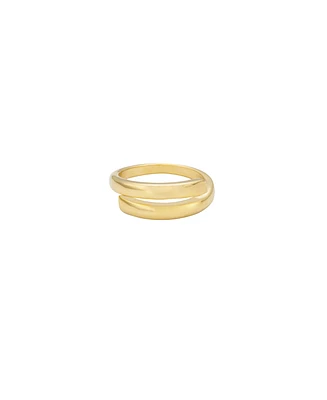Ettika Single Gold Plated Wrap Ring