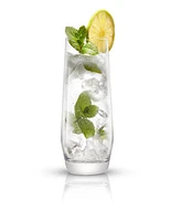 JoyJolt Gwen Highball Glasses, Set of 4