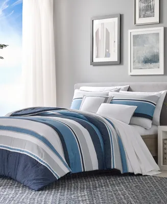Nautica Westport Reversible 4-Piece Comforter Set, Twin/Twin Xl