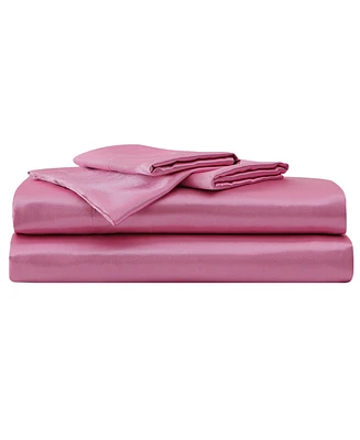 Closeout! Betsey Johnson Satin 3-Pc. Sheet Set, Twin
