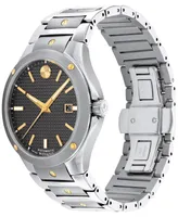 Movado Men's Swiss Automatic Sports Edition Stainless Steel & Gold Pvd Bracelet Watch 41mm