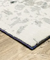 Oriental Weavers Evolution 0962A 7'10" x 10'10" Area Rug