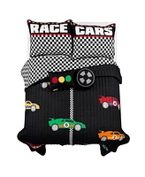 Lush Decor Kids Racing Cars 5-Pc. Quilt Set, Full/Queen