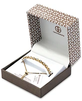 Giani Bernini Cubic Zirconia Xo Bolo Bracelet