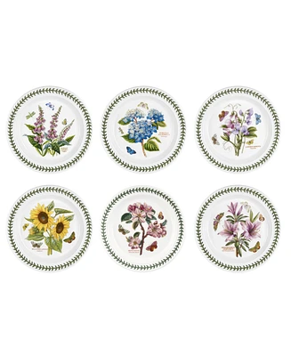 Portmeirion Botanic Garden Assorted Dinner Plates, Set of 6
