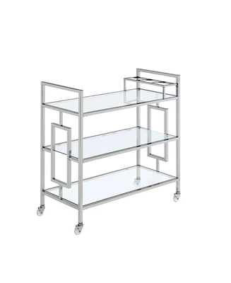 Picket House Furnishings Harper Serving Bar Cart