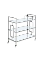 Picket House Furnishings Harper Serving Bar Cart