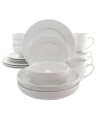 Elama Elle 18 Pc. Dinnerware Set, Service for 4