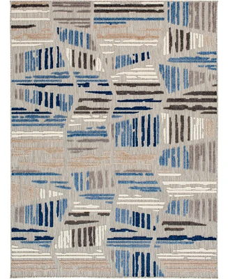 Closeout! Northern Weavers Britta Bri-03 5'3" x 7' Outdoor Area Rug