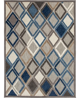 Closeout! Northern Weavers Britta Bri-06 6'7" x 9'2" Outdoor Area Rug