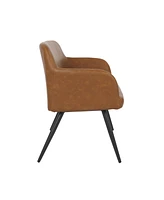 Daniella Industrial High Back Bench