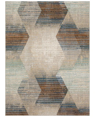 Closeout! Karastan Epiphany Precarious Stria 8' x 10' Area Rug