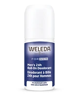 Weleda Men's 24 Hours Roll-On Deodorant, 1.7 oz