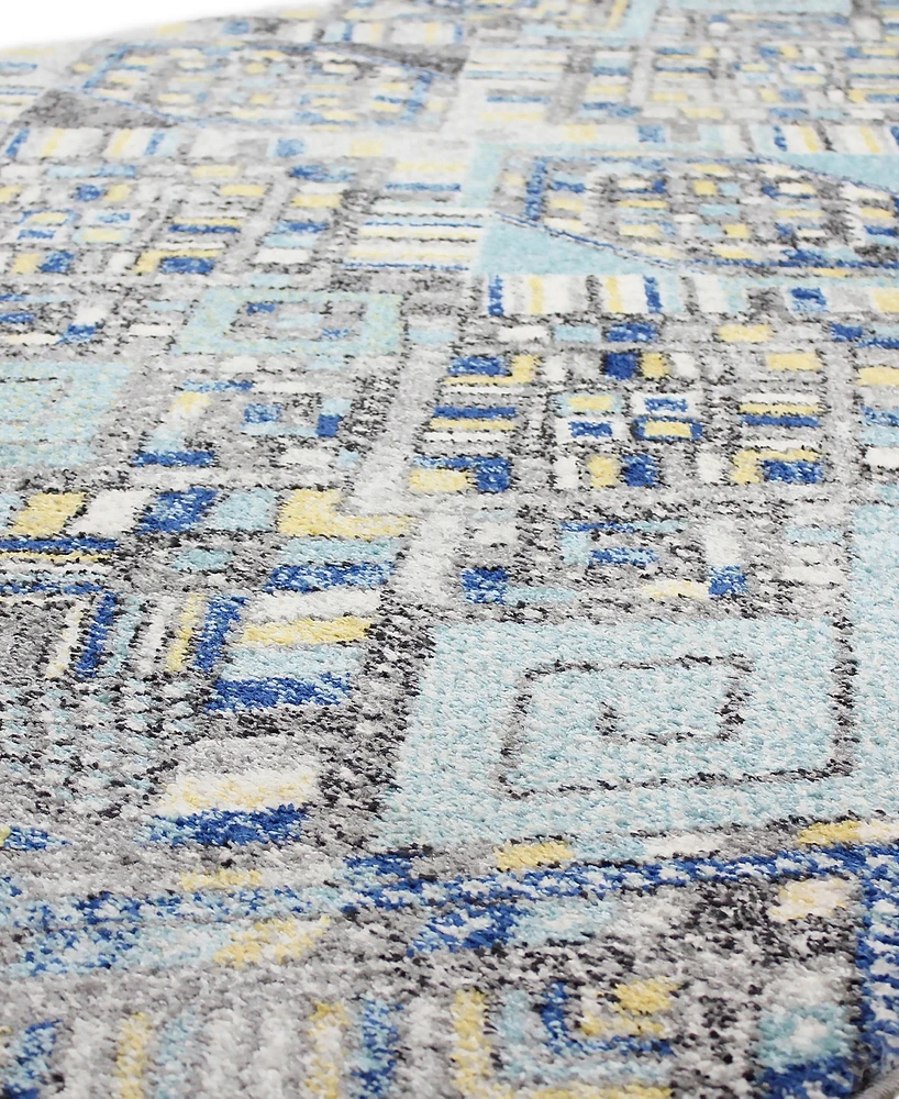 Closeout! Bashian Cassius CAS610 7'6" x 9'6" Area Rug
