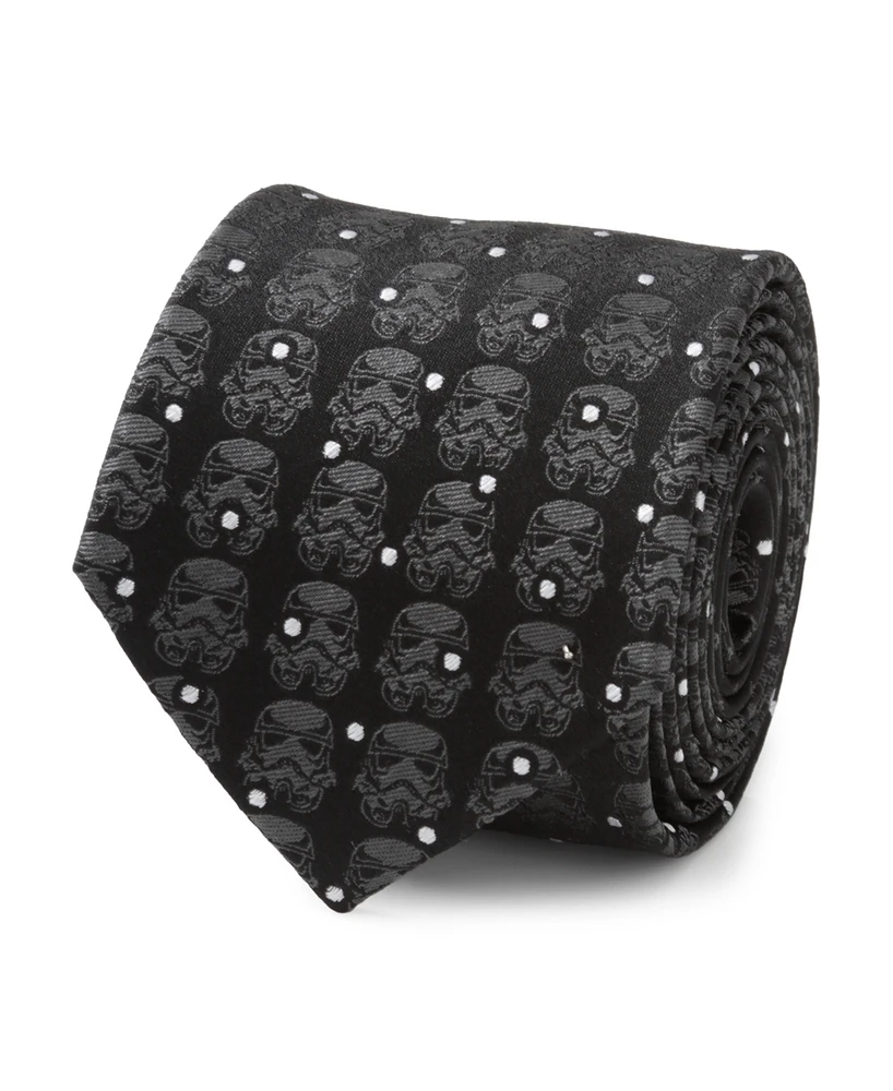 Star Wars Men's Stormtrooper Dot Tie