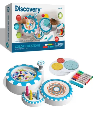 Discovery Kids Spiral and Spin Art Station-Set includes - Spin Station