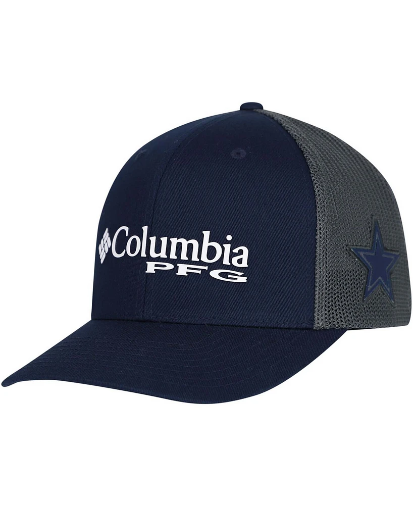 Columbia Dallas Cowboys Pfg Mesh Snapback Cap