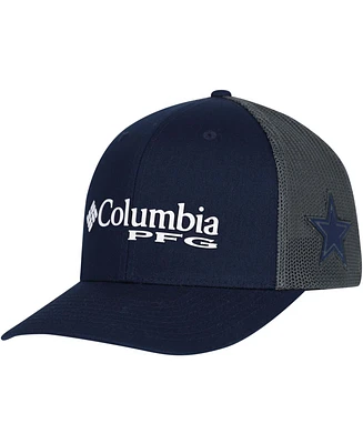 Columbia Dallas Cowboys Pfg Mesh Snapback Cap